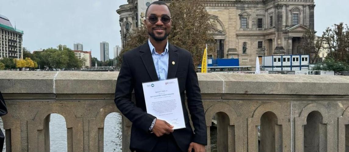 Director of climate Change, Spencer Taylor.