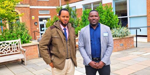 Hon. Rodulph G. Natt Jr. & Hon. James K. Momo at Oxford University