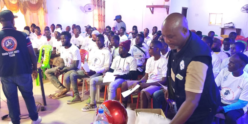 Participants At The Road Safety Training